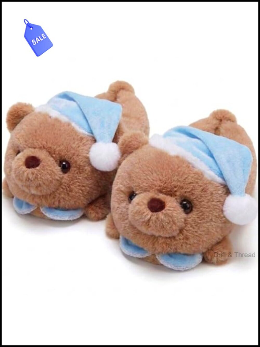 Fluffy Fuzzy Plush Animal Slippers Faux Fur Memory Foam Non-Slip House Shoes